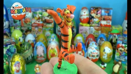 Киндер Сюрприз Ну, Погоди Маша и Медведь Surprise eggs Mickey Mouse Disney Pixar Peppa Pig Киндер