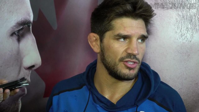 Patrick Cote full UFC Fight 89 pre-fight media scrum