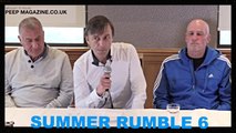 SUMMER RUMBLE 6 PRESS CONFERENCE / STADIUM OF LIGHT / PEEP MAGAZINE