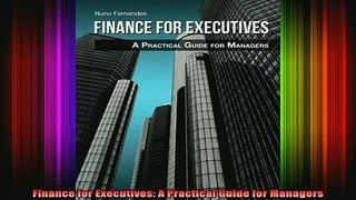 READ book  Finance for Executives A Practical Guide for Managers Full EBook