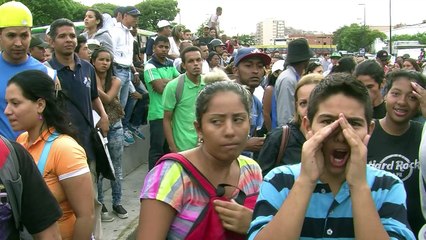 Protesta en enclave del chavismo por escasez de alimentos