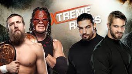WWE Extreme Rules 2013: Shield vs Daniel Bryan and Kane