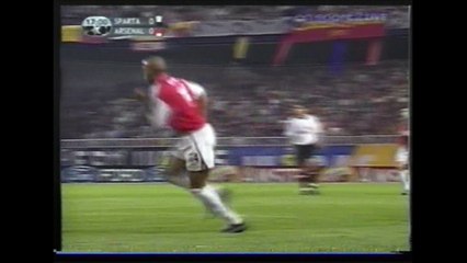 Sparta Prague 0-1 Arsenal 2000/01 1st half