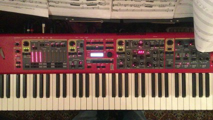 Hope - Birds Of Fire - Mahavishnu Orchestra - John Mac Laughlin - Clavier Nord Stage 2