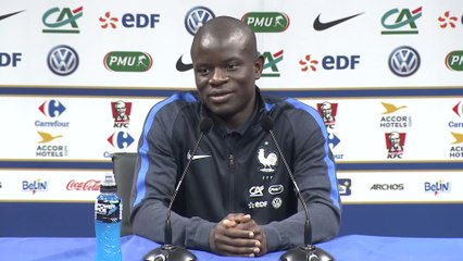 Foot - Euro - Bleus : Kanté «Je n'ai pas de statut»