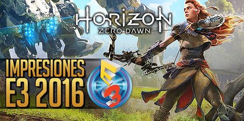 E3 2016: Matando dinosaurios del futuro en Horizon Zero Dawn