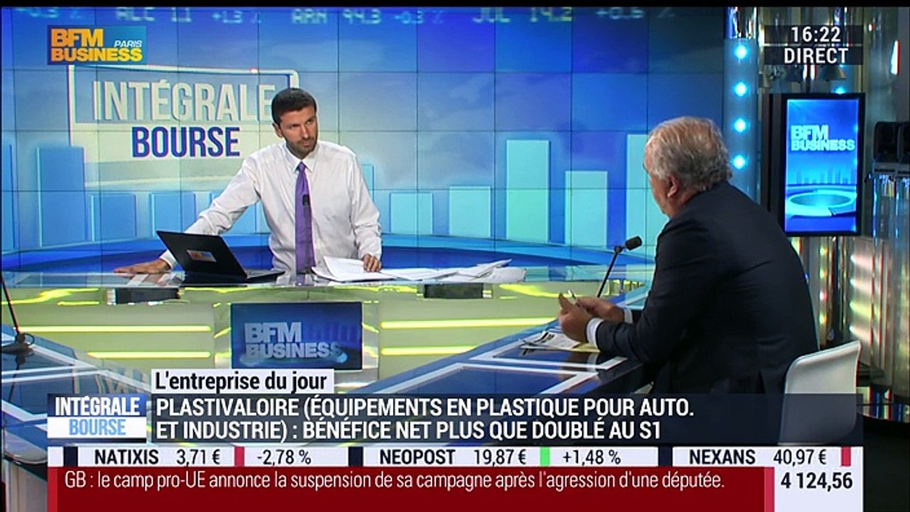 Publication de résultats: Plastivaloire annonce avoir plus que doublé son bénéfice net au cours du premier semestre - 16/06