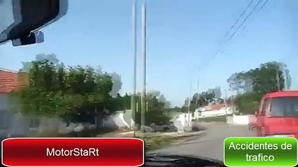 Dangerous road. Car accident 2