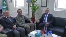 Turkish Fm Mevlut Cavusoglu Visits Isaf İn Kabul