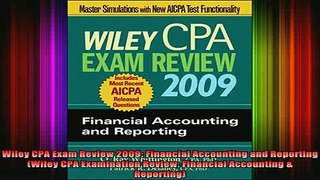 DOWNLOAD FREE Ebooks  Wiley CPA Exam Review 2009 Financial Accounting and Reporting Wiley CPA Examination Full Ebook Online Free