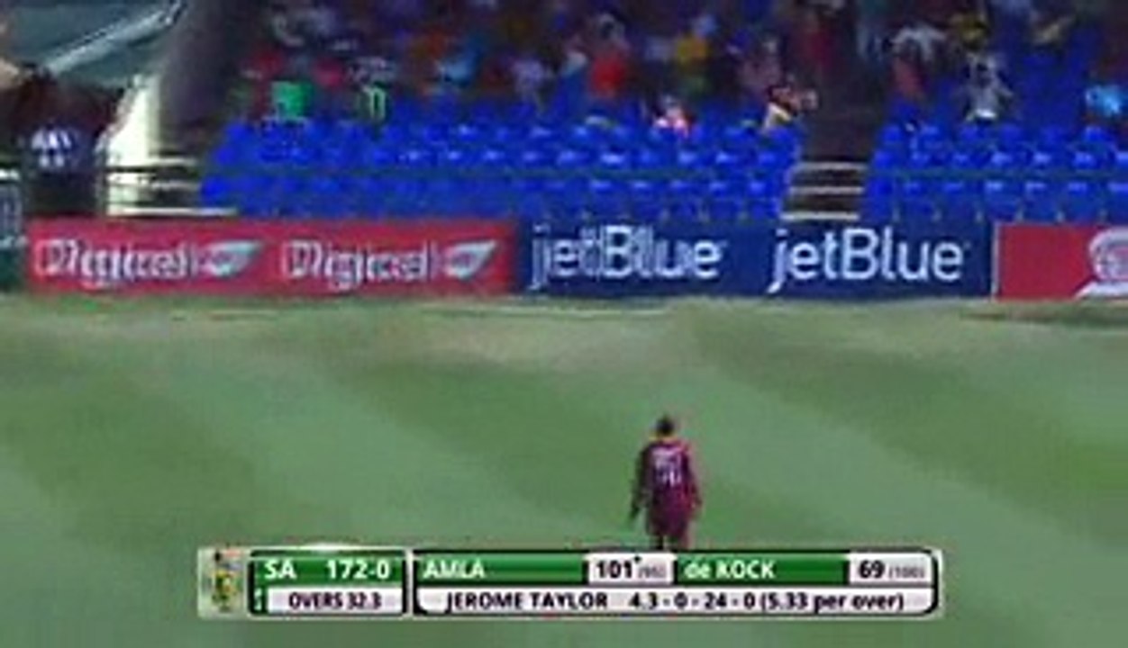 Hashim Amla ‘s Amazing Shot Against Jerome Taylor