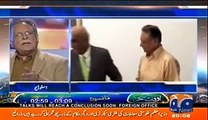 See What Parveez Rasheed Did With Naeem Ul Haq In Hamid Mir Show
