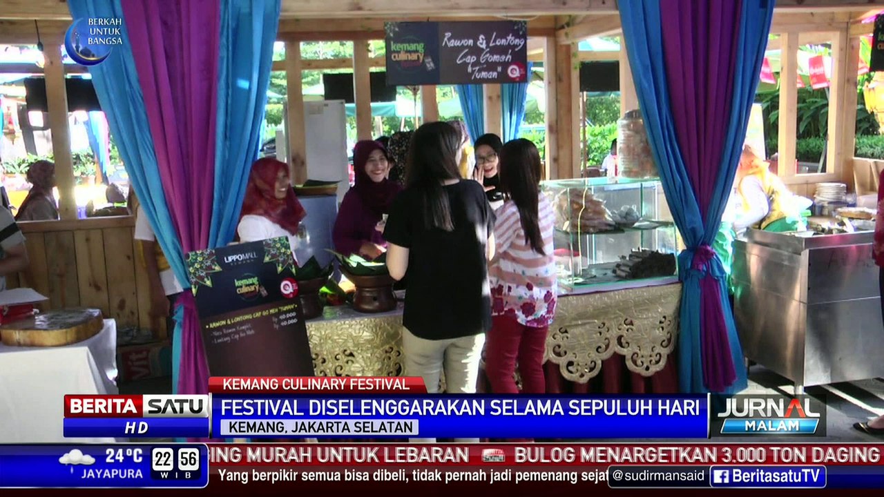 Aneka Kuliner Nusantara di Kemang Culinary Festival