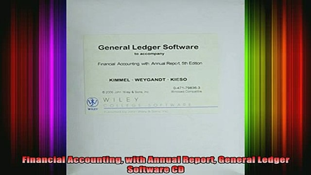 DOWNLOAD FREE Ebooks Financial Accounting with Annual Report General Ledger Software CD Full EBook