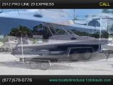 2012 Pro-line 23 Express Boat, Boat For Sale Florida