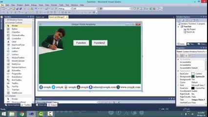 Lecture 31 how to define function in VB.Net in hindi urdu