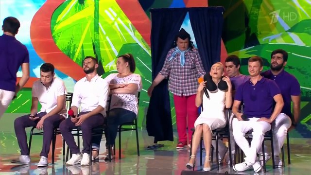 Готовьтесь посмеяться от души! КВН. Город Пятигорск - Неадекватная стюардесса