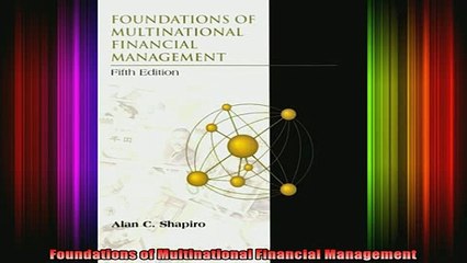 READ book  Foundations of Multinational Financial Management Full Free