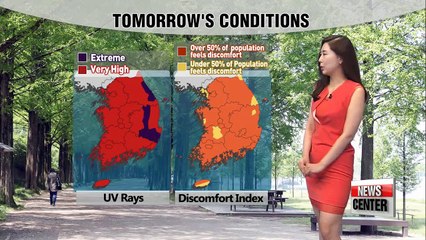 Mid-summer heat across the nation under strong sunshine