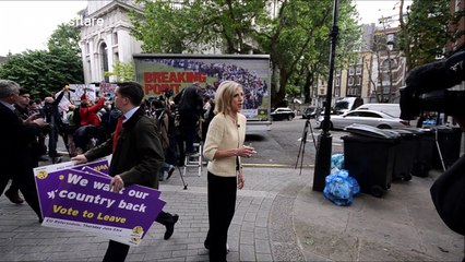 Nigel Farage unveils controversial Brexit poster