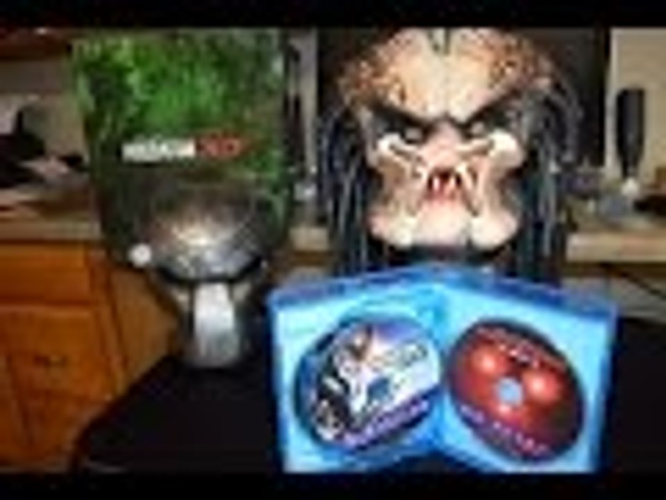 Cabeza de Colección de Depredador 3D Ultimo Trofeo de Caza Blu-ray