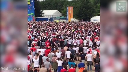 Quand les Anglais gagnent, il pleut ... de la bière (littéralement)!