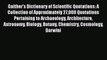 Read Gaither's Dictionary of Scientific Quotations: A Collection of Approximately 27000 Quotations