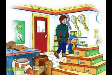 çizgi film - Caillou - Caillou atar ve sayı yapar