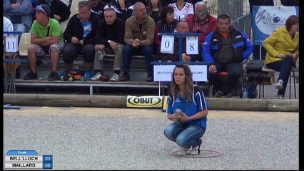International à pétanque de Nyons : Finale du féminin