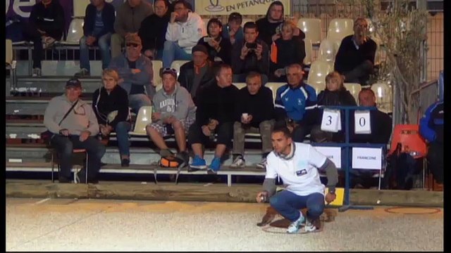 International à pétanque de Nyons : Finale ROCHER vs FRANCONE