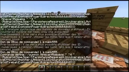 comment faire un avion dans Minecraft pilotable sans mod