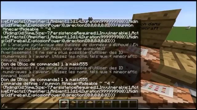 comment faire un avion dans Minecraft pilotable sans mod