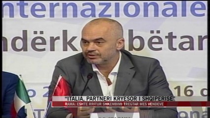 “Italia, partneri kryesor i Shqipërisë” - News, Lajme - Vizion Plus