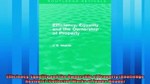 Read here Efficiency Equality and the Ownership of Property Routledge Revivals Collected Works of