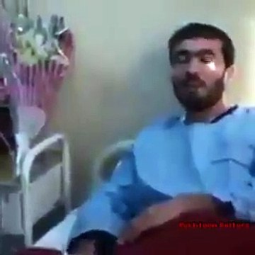 Afghan Army soldier treated for appendix problem by Pakistan Army doctors at Torkham Border