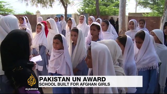 Pakistan provides Afghan teachers and students a chance for education and living