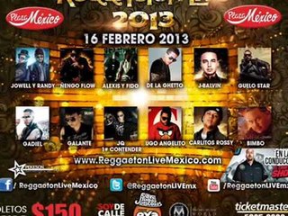 Galante, Ñengo Flow, Alexis y Fido y Mas - Mexico, DF 2013  (Reggaeton Live)