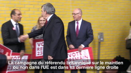 "Remain" ou "Brexit": la campagne dans sa dernière ligne droite