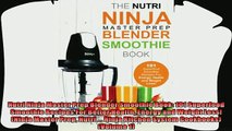 best book  Nutri Ninja Master Prep Blender Smoothie Book 101 Superfood Smoothie Recipes For Better