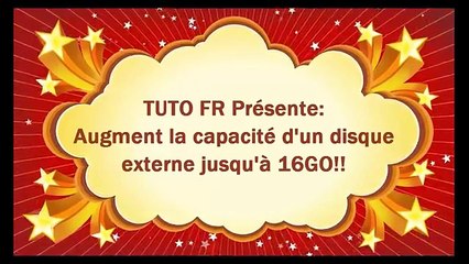 Augmenter la capacité d'un usb jusqu'à 16GO!! - YouTube