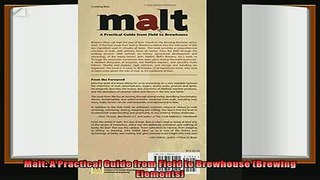 read here  Malt A Practical Guide from Field to Brewhouse Brewing Elements