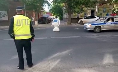 Promobot, el robot que se escapó del laboratorio y sembró el caos en Rusia