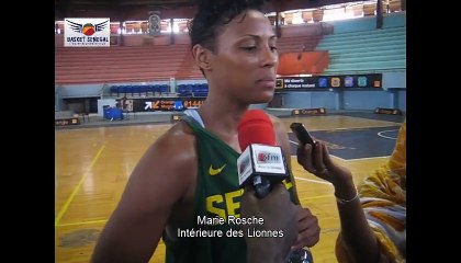 Marie Rosche, l’américaine des « Lionnes » du basket, s’exprime pas mal en Wolof