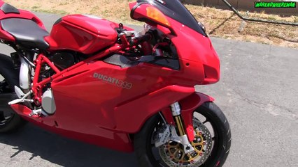 The sound of the RED BEAST! DUCATI Superbike 999