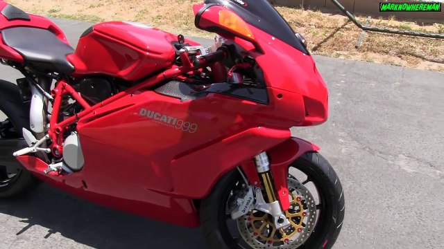 The sound of the RED BEAST! DUCATI Superbike 999
