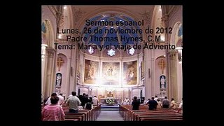 Spanish Sermon Monday, November 26, 2012