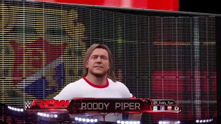 WWE 2K16 Entrances   Rowdy  Roddy Piper