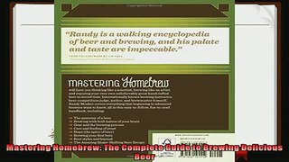 read now  Mastering Homebrew The Complete Guide to Brewing Delicious Beer