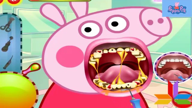 Jogos de Meninas Peppa Pig Doctor Dentist Peppa Pig Games for Kids Girls