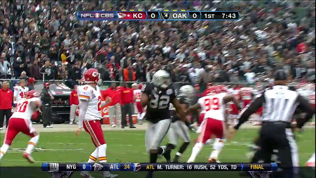 NFL 2012-13 W15 Oakland Raiders vs Kansas City Chiefs